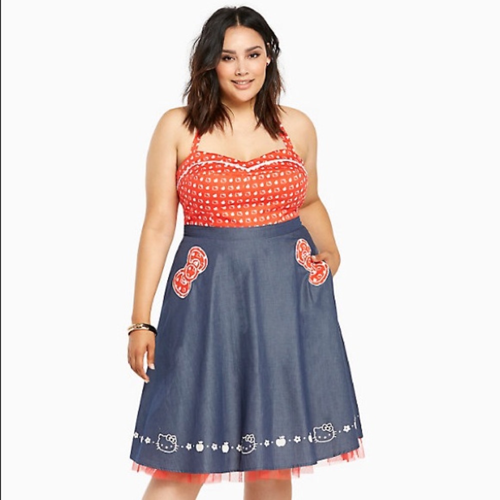 Torrid Hello Kitty dress size 20 NWT